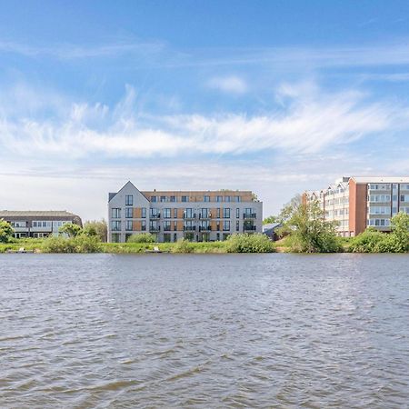 Apartment N14 Direkt Am Nordseedeich Mit Blick Auf Den See Nordstrand Exterior foto